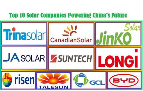 what are some good solar compaiens in china